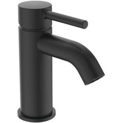 Ideal Standard - Ceraline, Miscelatore monocomando lavabo, Rubinetto per lavandino con cartuccia FirmaFlow, Senza asta di comando e piletta, Easyfix,