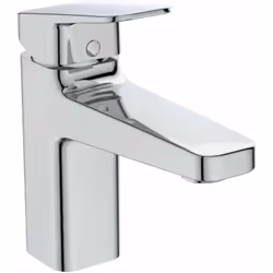 Miscelatore monocomando Grande per lavabo versione: cromata leva metallica braccio di erogazione fisso aeratore con portata 5 ...