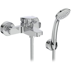 Ideal Standard - Ceraplan, Miscelatore esterno per vasca/doccia com accessori, BD258AA, Cromato