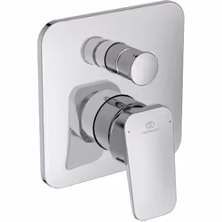 Ceraplan, Miscelatore monocomando ad incasso per vasca/doccia, BD259AA, Cromato - Ideal Standard