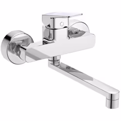 Miscelatore lavello Ceraplan BD340 a parete, cromato Desivero seleziona i migliori sanitari da bagno, prediligendo design, qu ...