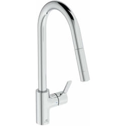 Ideal Standard - Gusto - Miscelatore da lavello con doccetta estraibile, cromo BD416AA