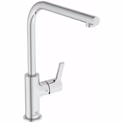 Miscelatore da cucina Gusto colore cromo altezza del miscelatore 327 mm lunghezza del braccio di erogazione 232 mm zona di co ...
