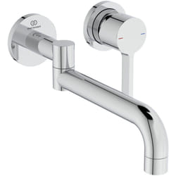 Gusto, Miscelatore monocomando a parete per lavello da cucina, Bocca orientabile a 180°, BD426AA, Cromato - Ideal Standard