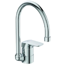 Ideal Standard - Miscelatore lavello da cucina Ceraflex BD607AA con bocca alta, cromato codice prod: BD607AA