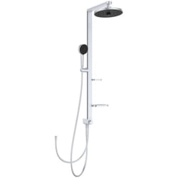 Alu+, Colonna doccia in alluminio con deviatore, Una via, BD585SI, Matt Silver - Ideal Standard