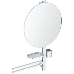 Ideal Standard - Alu+, Barra multifunzione l, Beauty bar per il bagno, BD587SI, Matt silver
