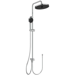 CeraTherm - Set doccia senza miscelatore, diametro 26 cm, 2 getti, cromo BD747AA - Ideal Standard