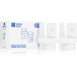 Kikkaboo Breast Pump Adapters Pump Into Bag 2 pz