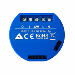 Shelly ATSHELLY1 trasmettitore di potenza Blu