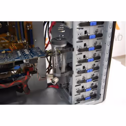 EK Water Blocks EK-UNI Holder 50/70 Nero Metallo