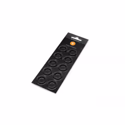EK Water Blocks EK-Quantum Torque Color Ring 10-Pack HDC, Anello di fissaggio della coppia, Nero, 1/4", 10 pz, Slovenia