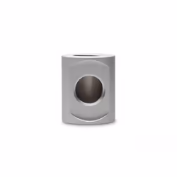 EK Water Blocks 3831109829868, Adapter fitting, Ottone, Acciaio satinato, Titanio, 1/4", 28 mm, 2,3 cm