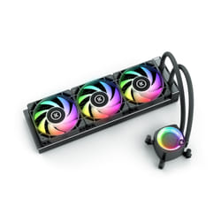 EK Water Blocks Nucleus AIO CR360 Lux D-RGB Processore Raffreddatore di liquidi tutto in uno 12 cm Nero 1 pz