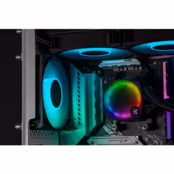 EK Water Blocks Nucleus AIO CR360 Lux D-RGB Processore Raffreddatore di liquidi tutto in uno 12 cm Nero 1 pz