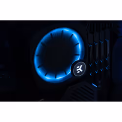 EK Water Blocks Nucleus AIO CR360 Lux D-RGB Processore Raffreddatore di liquidi tutto in uno 12 cm Nero 1 pz - Vista aggiuntiva 5