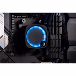 EK Water Blocks Nucleus AIO CR360 Lux D-RGB Processore Raffreddatore di liquidi tutto in uno 12 cm Nero 1 pz - Vista aggiuntiva 6