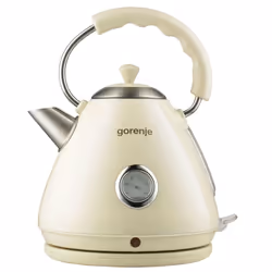 Gorenje K17CLI, 1,7 L, 2200 W, Beige, Indicatore del livello dell'acqua, Arresto di sicurezza contro il surriscaldamento, Sen ...