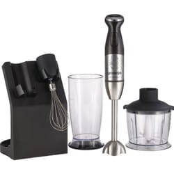 Gorenje HBC807QB 0,5 L Sbattitore manuale 800 W Nero, Acciaio inox