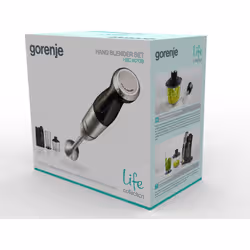 Gorenje HBC807QB 0,5 L Sbattitore manuale 800 W Nero, Acciaio inox - Vista aggiuntiva 4