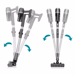 Hisense 738224 Aspirapolvere a bastone 2 in 1 Batteria Secco Senza sacchetto 0,5 L 110 W Bianco - Vista aggiuntiva 6