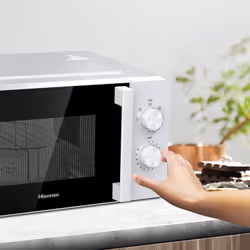 Hisense H20MOWP1HG Bianco Microonde combinato Superficie piana 20 L 700 W - Vista aggiuntiva 7