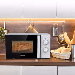 Hisense H20MOWP1HG Bianco Microonde combinato Superficie piana 20 L 700 W - Vista aggiuntiva 8