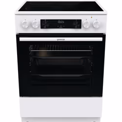 Gorenje GEC6C40WD, Cucina, Nero, Bianco, Manopola, Touch, Bianco, Ceramica, 4 Fornello(i)