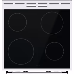 Gorenje GEC6C40WD Cucina Elettrico Ceramica Nero, Bianco
