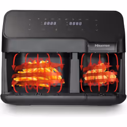 Hisense HAF2900D friggitrice Doppia Indipendente 1700 W Friggitrice ad aria calda Nero - Vista aggiuntiva 6