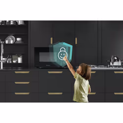 Hisense H23MOBSD1HG Nero Microonde con grill Superficie piana 23 L 800 W - Vista aggiuntiva 5