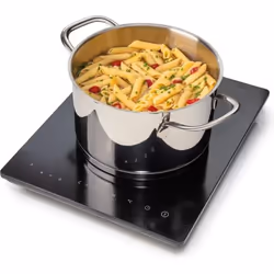 Hisense HIC2000Y piano cottura Nero Superficie piana 28 cm Piano cottura a induzione Zoneless 1 Fornello(i) - Vista aggiuntiva 4