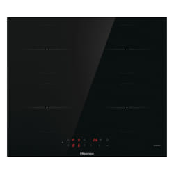 Hisense HI6401CH piano cottura Nero Da incasso 59 cm Piano cottura a induzione 4 Fornello(i)
