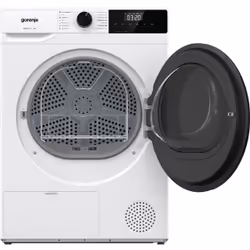 Gorenje DHNA93/DE asciugatrice Libera installazione Caricamento frontale 9 kg A+++ Nero, Bianco