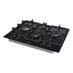 Hisense GED663B piano cottura Nero Da incasso Gas 4 Fornello(i) - Vista aggiuntiva 4