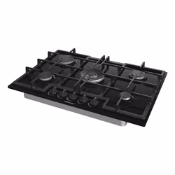 Hisense GED773B piano cottura Nero Da incasso 75 cm Gas 5 Fornello(i) - Vista aggiuntiva 4