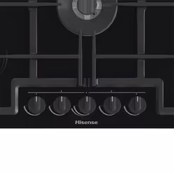 Hisense GED773B piano cottura Nero Da incasso 75 cm Gas 5 Fornello(i) - Vista aggiuntiva 5