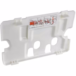 Pezzo di ricambio per la toilette Schwab. Coperchio di protezione per il serbatoio 198 codice 608826.