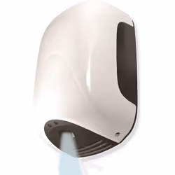 Asciugamani elettrico con funzionamento automatico 900W realizzato in ABS bianco Ecco a voi l'asciugamani elettrico più picco ...