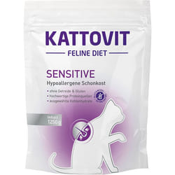 Kattovit Sensitive 1.25kg cibo secco per gatti 1,25 kg Adulto Trinciapollo, Salmone