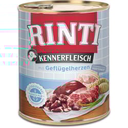 RINTI Kennerfleisch Cuore, Trinciapollo Adulto 800 g