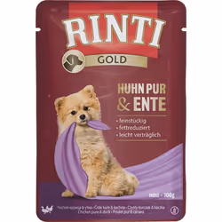 RINTI 93003, Adulto, Tutte le razze, Pollo, Anatra, 100 g