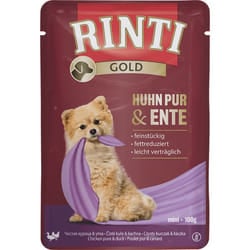 RINTI 93003 cibo umido per cani Pollo, Anatra Adulto 100 g