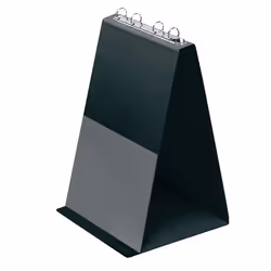 Veloflex 4102080, A4, Ritratto, PVC, Nero