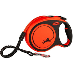 Flexi - Guinzaglio Extreme Tape estensibile in fettuccia per cani: s 5 metri