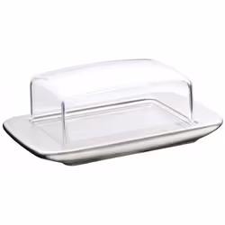 WMF 06.0898.6030, Rettangolare, Acciaio inox, Trasparente, Acciaio inox, Vetro, 90 mm, 180 mm
