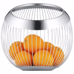 WMF 0665086030 cestino da servizio Rotondo Acciaio inox