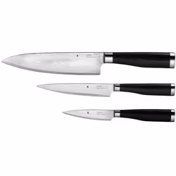 WMF 1884609990, Set di coltelli, Acciaio, Acciaio inox, Acciaio inox, Nero, 20 cm