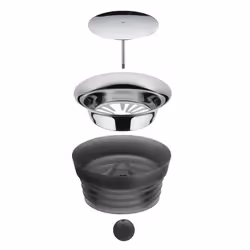 WMF 0617706610 Decanter 1 L Nero, Trasparente