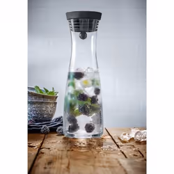 WMF 0617706610 Decanter 1 L Nero, Trasparente - Vista aggiuntiva 4